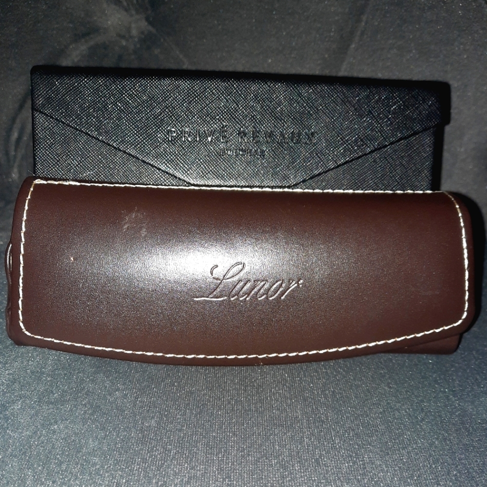 Lunor and Prive' Revaux Glass Case